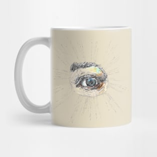 Blue Eye. Mug